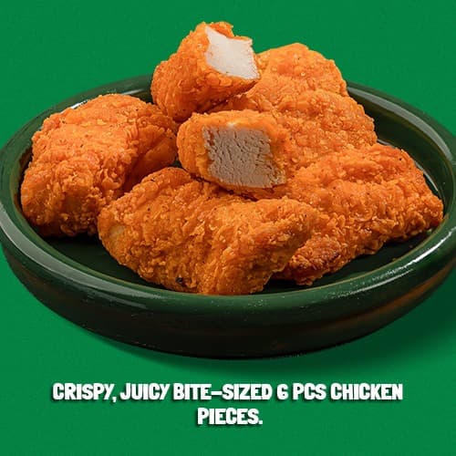 Chicken Mega Bites (6Pcs)